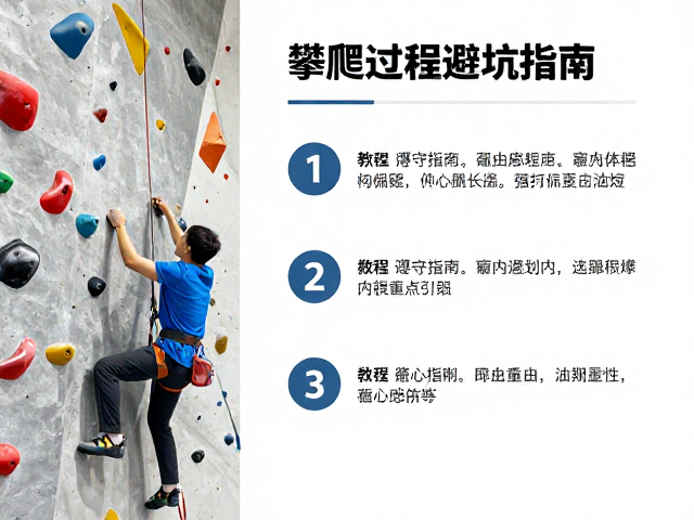 攀岩馆规则教学与遵守指南，复盘攀爬过程避坑详解