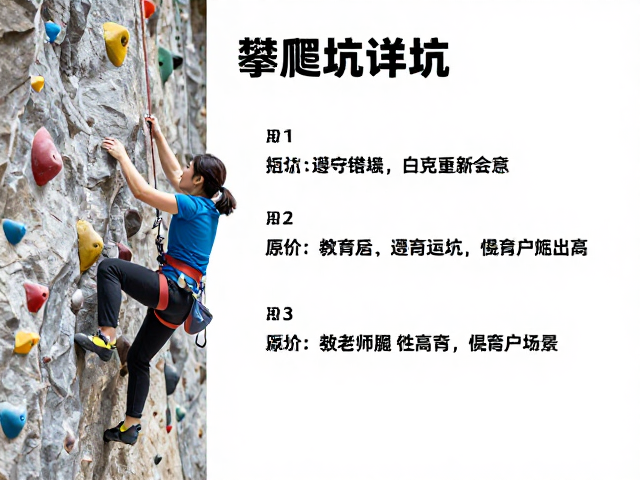 攀岩馆规则教学与遵守指南，复盘攀爬过程避坑详解