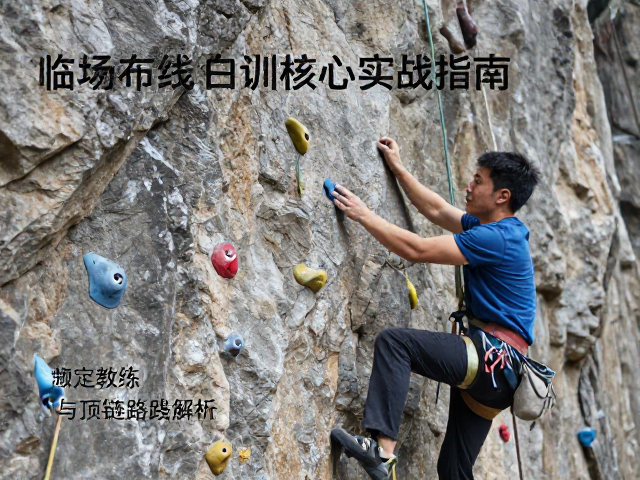 临场布线与顶链路线解析,攀岩教练培训核心实战指南