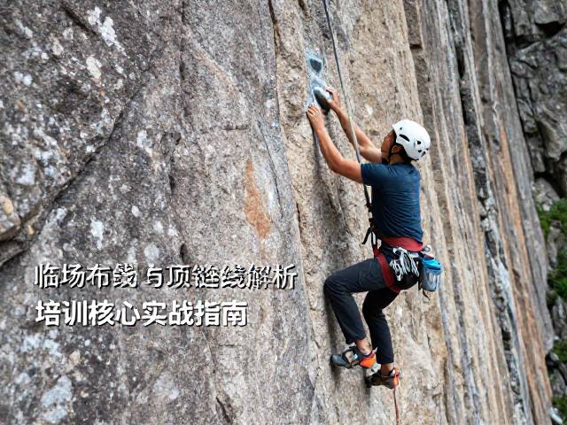 临场布线与顶链路线解析,攀岩教练培训核心实战指南