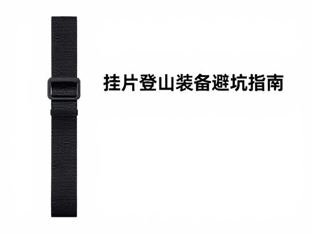 挂片连接怎么选?耐磨带体,UIAA认证,安全登山装备避坑指南