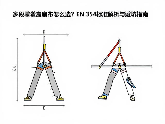 多段攀登固定扁带怎么选？EN 354标准解析与避坑指南
