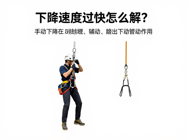 下降速度过快怎么解?手动下降器与辅助制动下降器安全指南