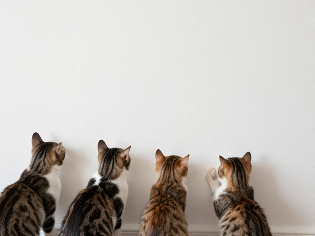 猫咪频繁蹭墙、小点踩踏?揭秘脚掌贴合背后的真实原因