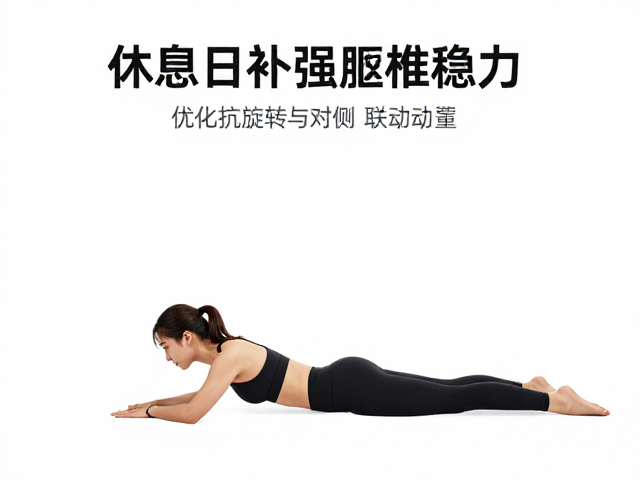 休息日补强躯干稳力,避免腰椎塌陷的3大训练
