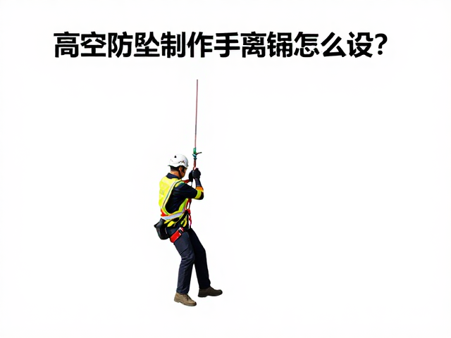 高空防坠制动手离绳怎么设？双绳系统安全操作指南