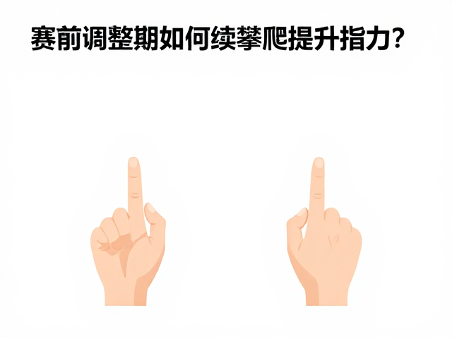 指力板训练指南，赛前调整期如何持续攀爬提升指力？