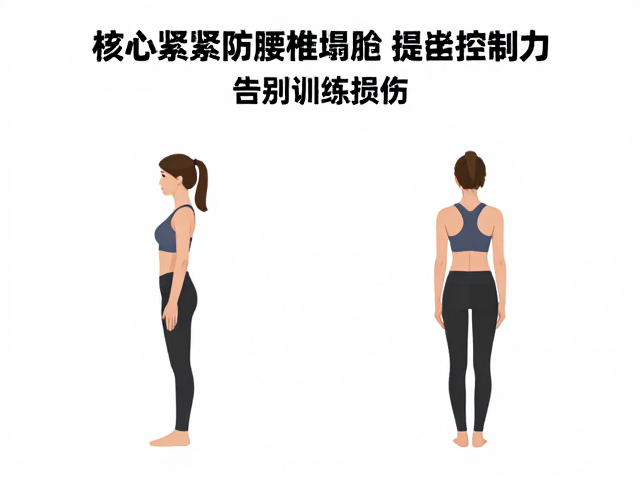 核心收紧防腰椎塌陷,提升悬垂控制力,告别训练损伤