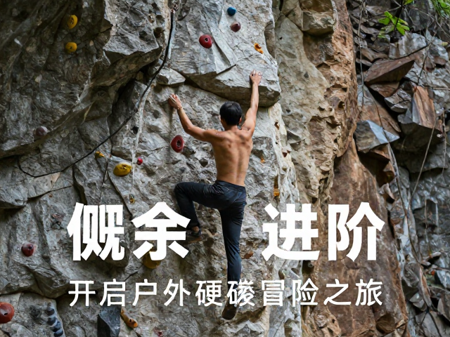 业余爱好进阶,探索自然岩场,开启户外硬核冒险之旅