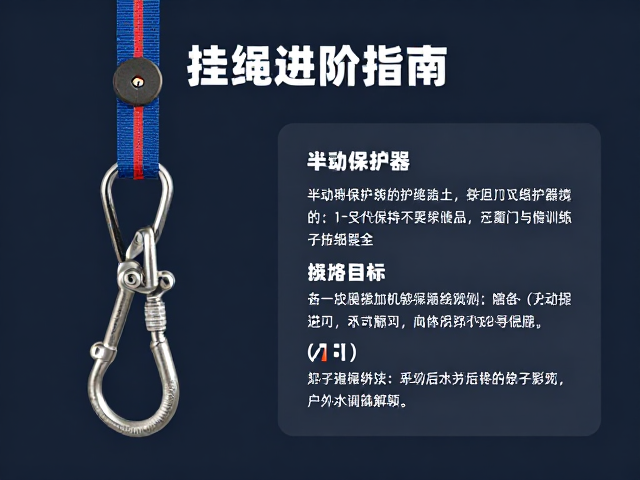 挂绳进阶指南，半自动保护器操作与室内外结合训练全解析