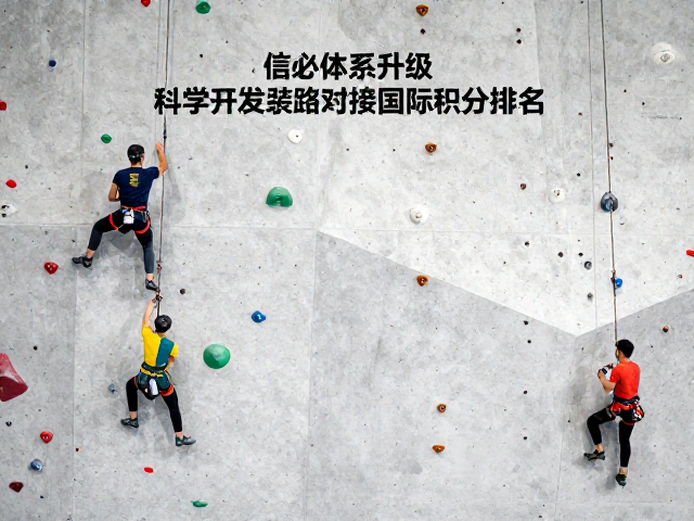 攀岩体系升级,科学开发线路对接国际积分排名