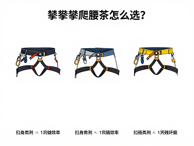 多段攀登承重腰带怎么选？扣具便利关键，提升攀爬效率