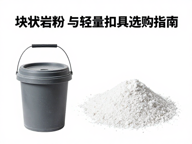 抱石粉桶价格更高?块状岩粉与轻量扣具选购指南