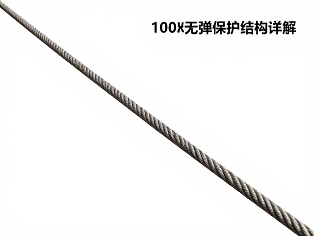 100米无弹固定绳绳皮保护结构详解,高空作业安全标准与选型指南
