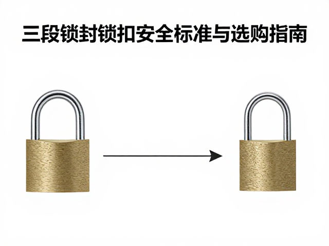 三段锁主锁纵向拉力大?揭秘密封锁扣安全标准与选购指南