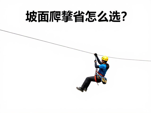 坡面爬升器怎么选？单手推绳上升操作与认证标准全解析