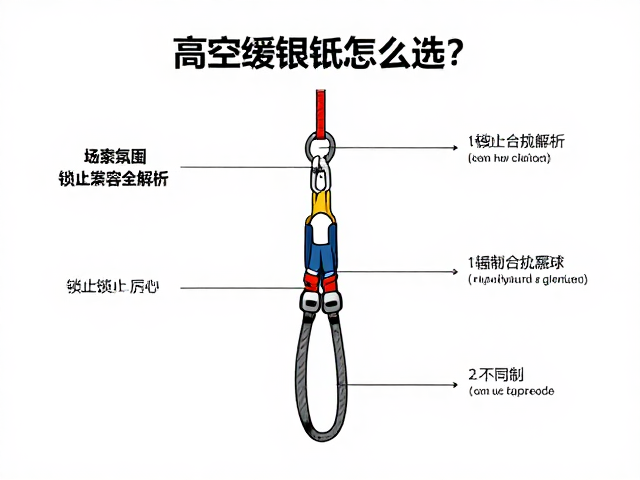 高空缓降器怎么选?绳索锁止与绳径兼容全解析,安全自救指南