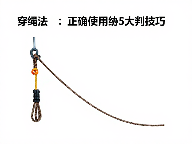 绳索套装保护器正确穿绳法,延长使用寿命的5大判断技巧