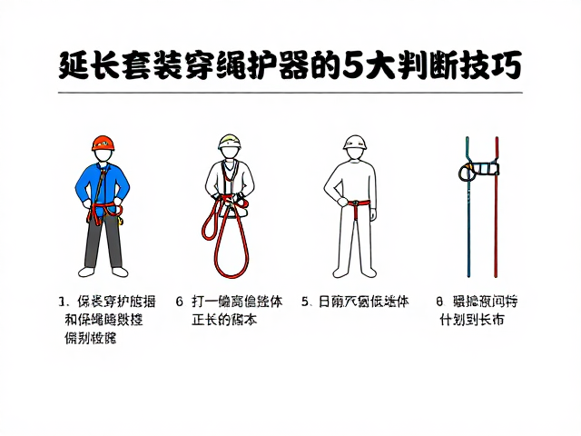 绳索套装保护器正确穿绳法,延长使用寿命的5大判断技巧