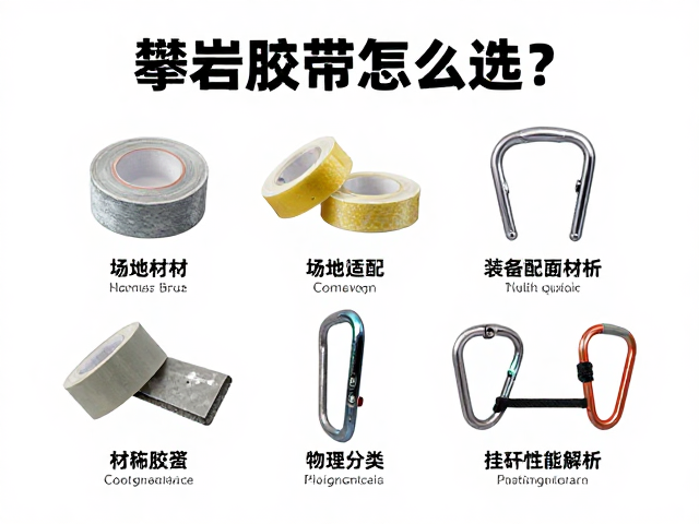 攀岩胶带怎么选?场地适配装备与挂环分类携带全攻略