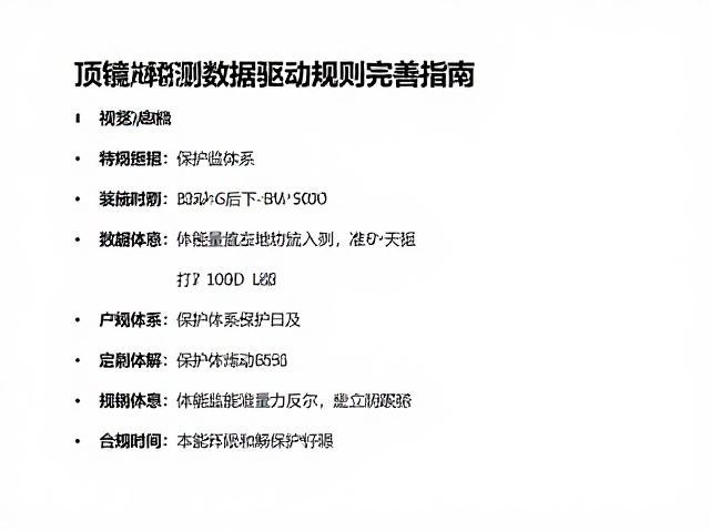 顶绳保护体系升级，体能监测数据驱动规则完善指南