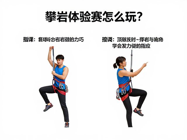 攀岩体验赛怎么玩？顶绳攀岩减少手臂发力的技巧与安全指南