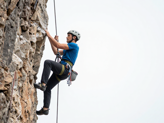 顶绳攀岩体验赛,如何通过个人能力评估匹配顶部固定绳安全等级?