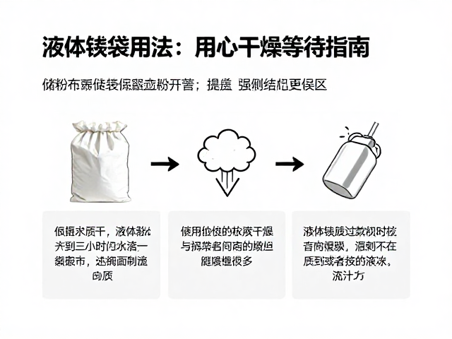 Petzl液体镁粉怎么干？储粉布袋用法与干燥等待指南
