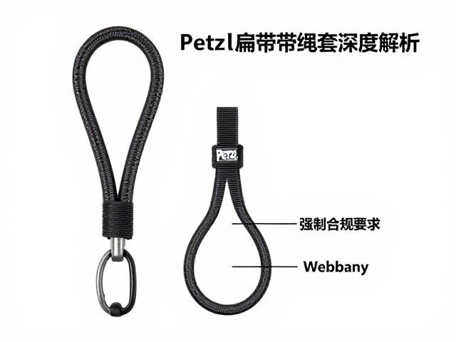 Petzl扁带绳套怎么选？环形绳圈与Webbing性能深度解析