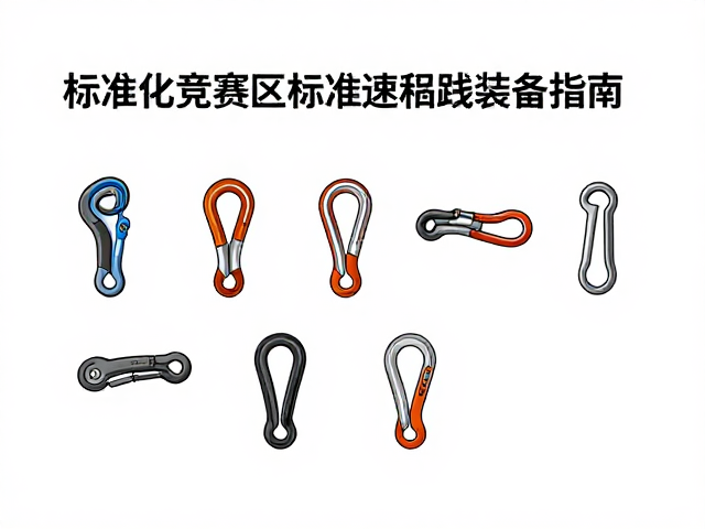 攀岩挂片快挂怎么选?标准化竞赛区标准速度路线装备指南