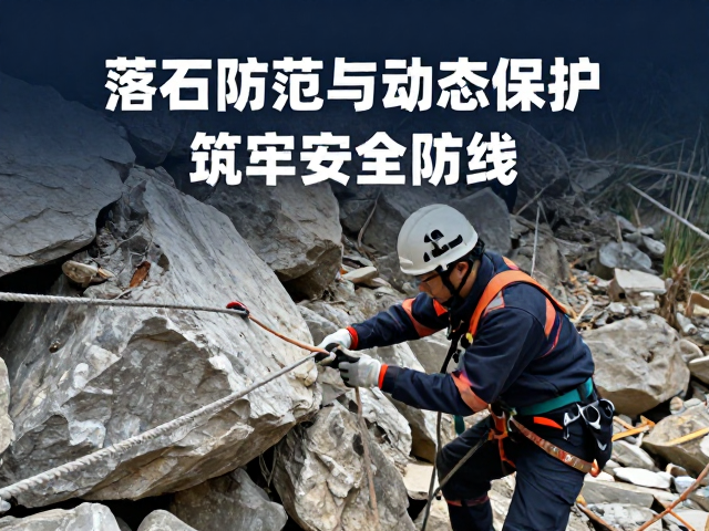 落石防范与动态保护，绳索磨损检查指南，筑牢安全防线