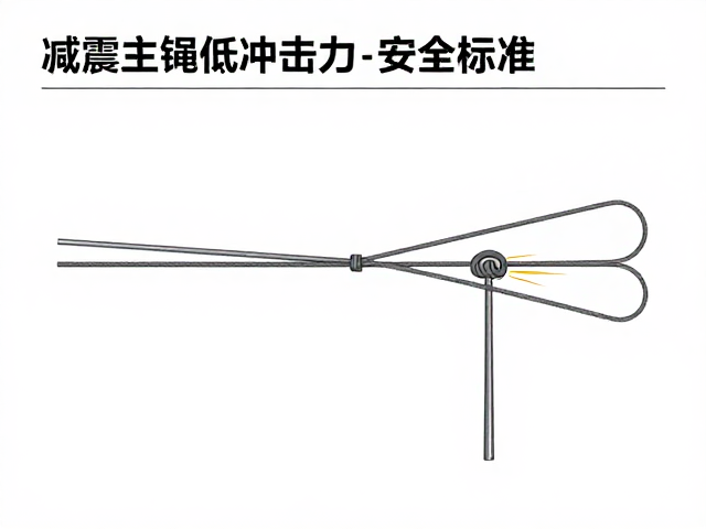 减震主绳低冲击力,解读UIAA冲坠次数与安全标准