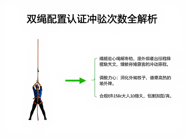 坠落缓冲绳怎么选?双绳配置,认证冲坠次数全解析