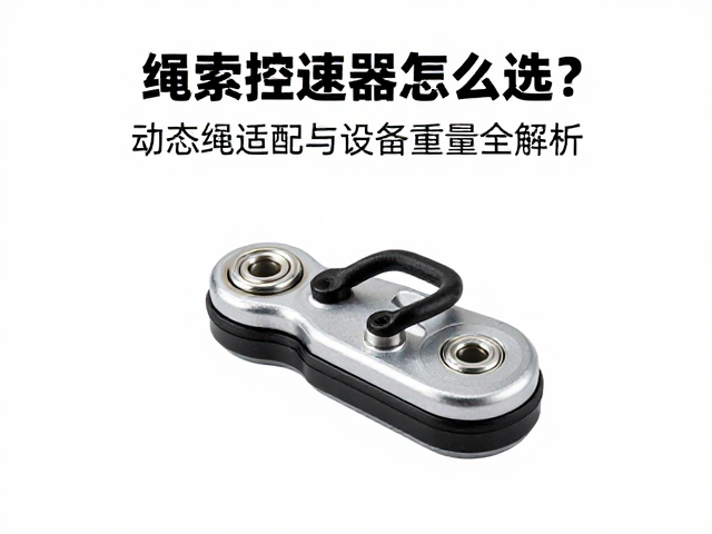 绳索控速器怎么选？动态绳适配与设备重量全解析
