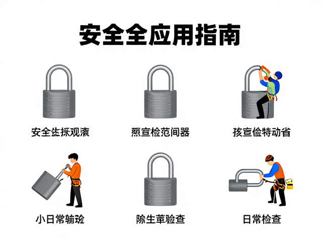 合金锁具在工业高空作业与攀岩中的安全应用指南