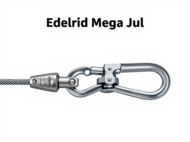 Edelrid Mega Jul安全降落器,绳索锁止原理与高空作业安全指南