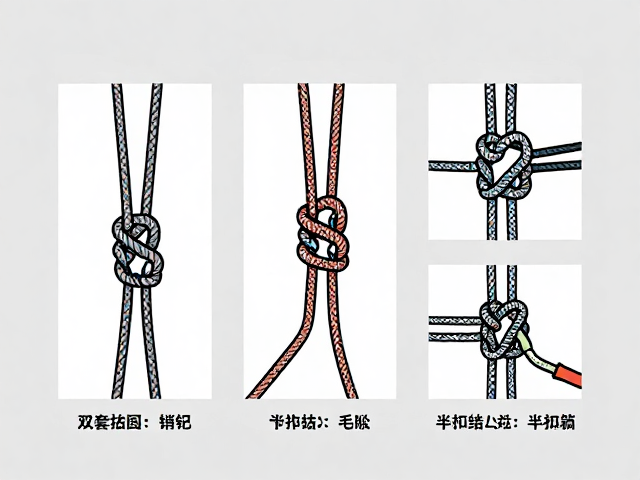 攀岩胸式上升器与坡面爬升器使用指南,保护绳结技巧详解