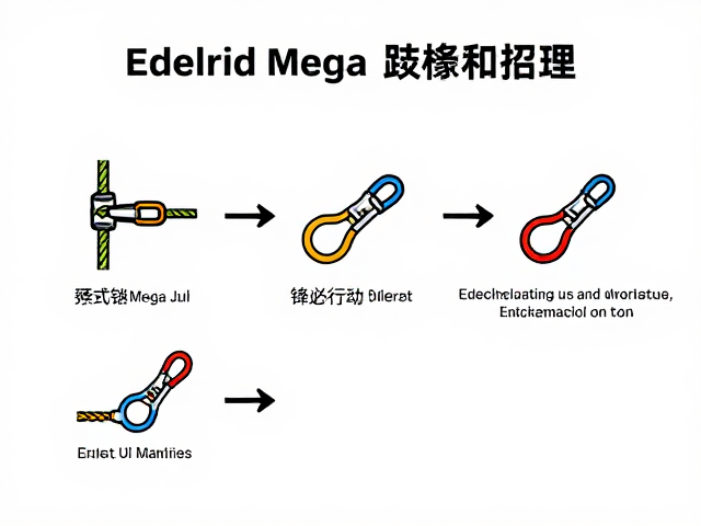 Edelrid Mega Jul安全降落器,绳索锁止原理与高空作业安全指南