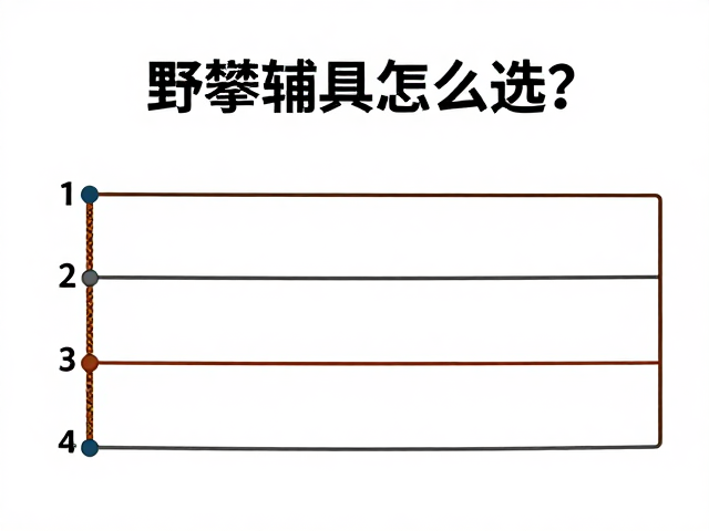 野攀辅具怎么选?聚酯纤维绳,多功能模块,安全省力攻略