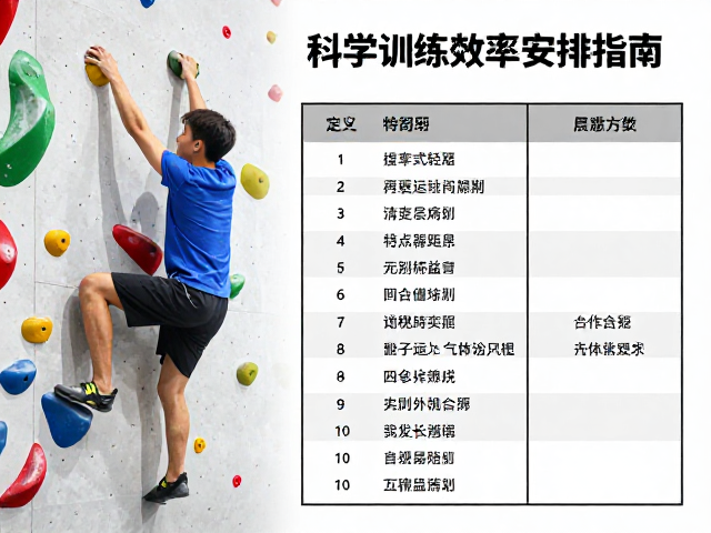 学生竞技攀抱石等级挑战,科学训练频率安排指南