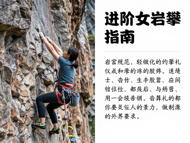 轻量化技巧攀爬,进阶女岩友必看,附岩馆约攀指南