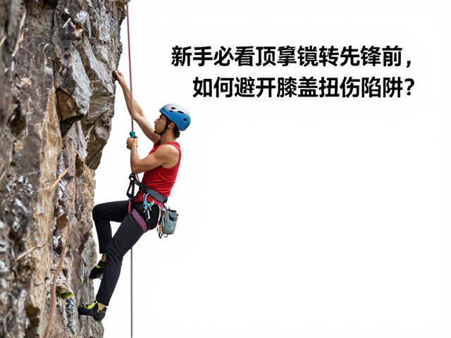 攀岩新手必看,顶绳转先锋前,如何避开膝盖扭伤陷阱?