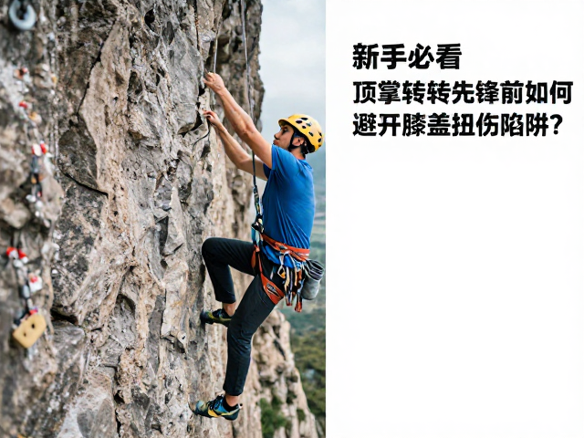 攀岩新手必看,顶绳转先锋前,如何避开膝盖扭伤陷阱?