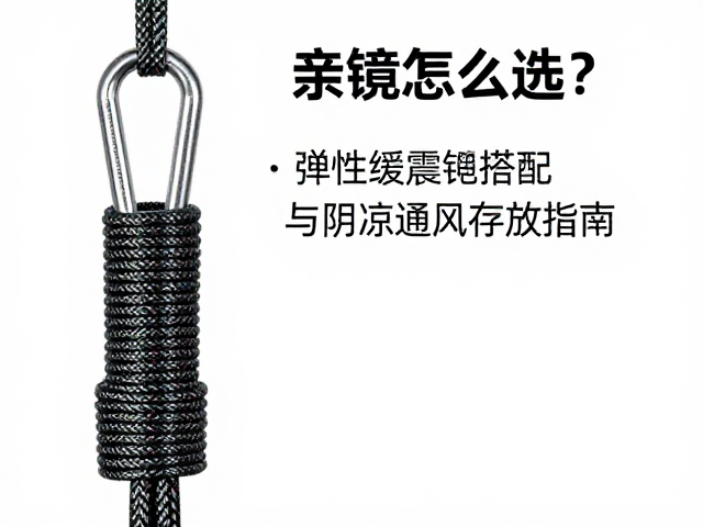 主锁怎么选？弹性缓震绳搭配与阴凉通风存放指南
