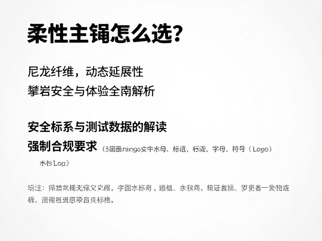 柔性主绳怎么选?尼龙纤维,动态延展性,攀岩安全与体验全解析