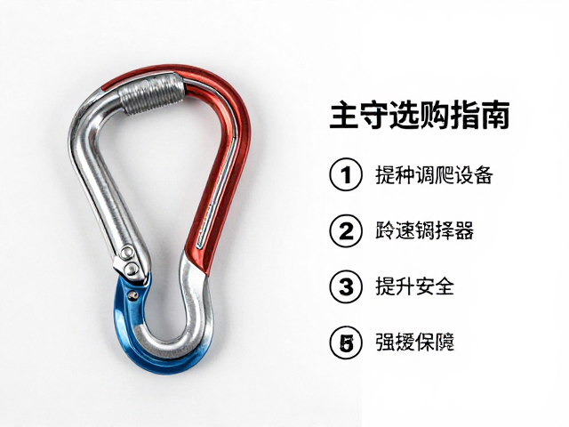运动攀岩主锁选购指南,绳速调控器如何提升攀爬安全与效率