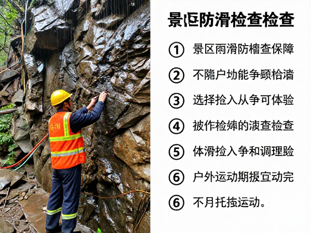 景区雨后岩墙防滑检查指南，保障户外运动项目安全