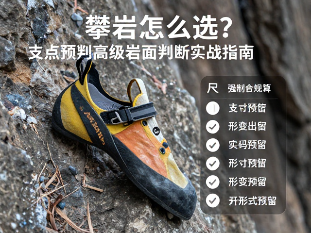攀岩鞋怎么选？支点预判与高级岩面判断实战指南