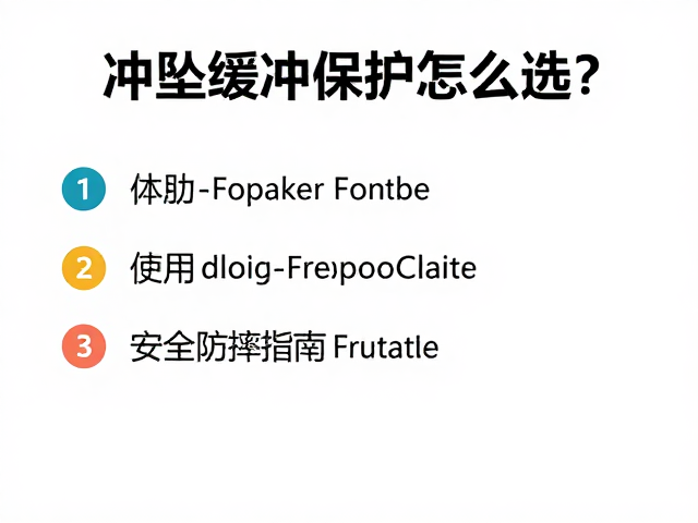 冲坠缓冲保护怎么选?匹配体重,使用培训,安全防摔指南