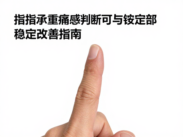 指尖承重痛感判断与锁定发力稳定改善指南